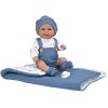 Muñeca Elegance 33 Cm Babyto Azul C/Saco De Dormir (Cuerpo Vinyl, Sexo Niño)