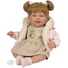 Muñeca Elegance 45 Cm Adi Beige C/Pelo C/Mecanismo Risa Try Me