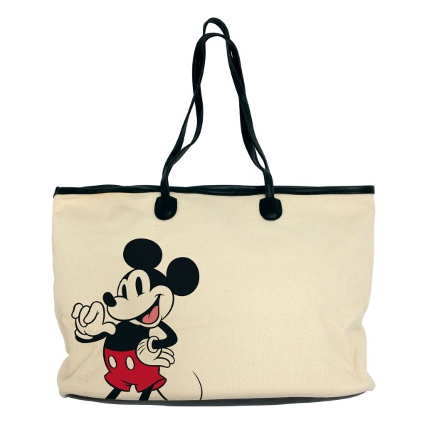 Mickey Bolso Loneta 36X27X16Cm