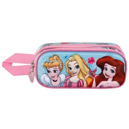 Portatodo 3D Adorable Princesas Disney doble 9,5x22x8cm