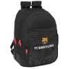 Mochila Doble Adapt.Carro F.C.Barcelona "Black" 32X15X42Cm