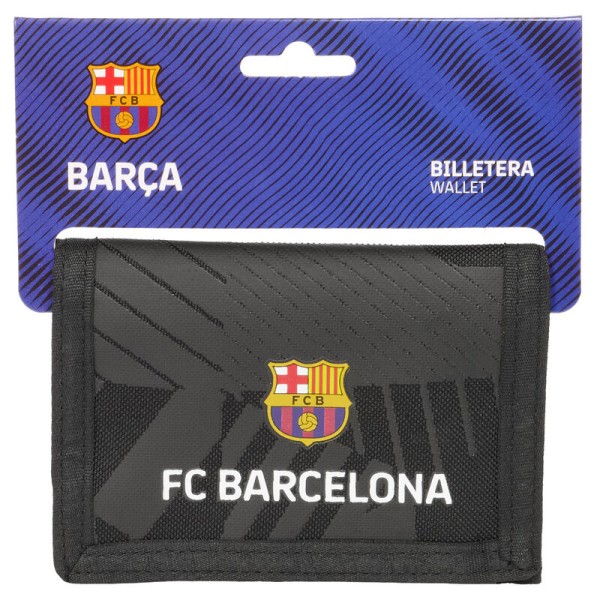 Billetera F.C.Barcelona "Black" 12,5X9,5Cm