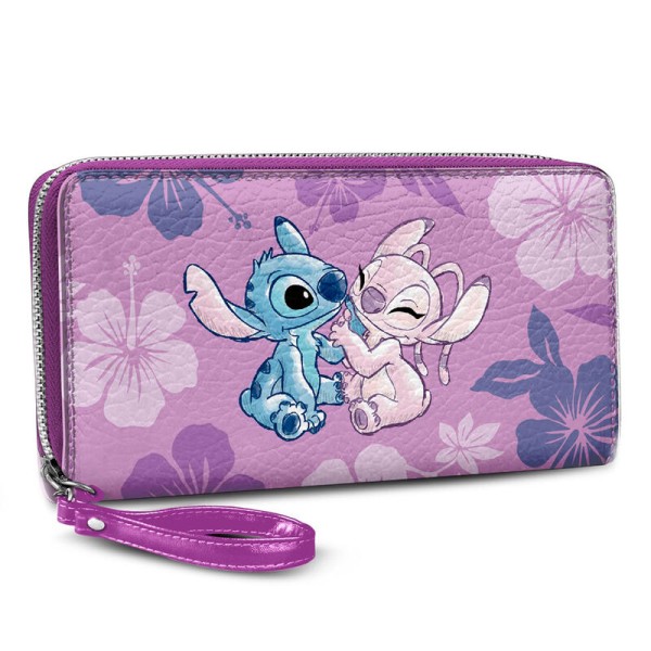 Billetera Angel & Stitch Stitch Disney 10x19x2cm.