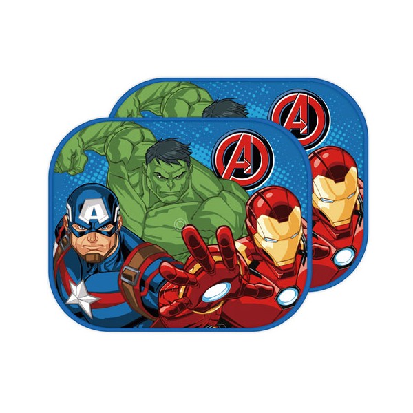 Set 2 Parasoles Coche Avengers Marvel