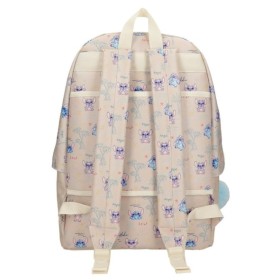 Mochila Stitch Cuddle Me Happy 31x44x15cm.