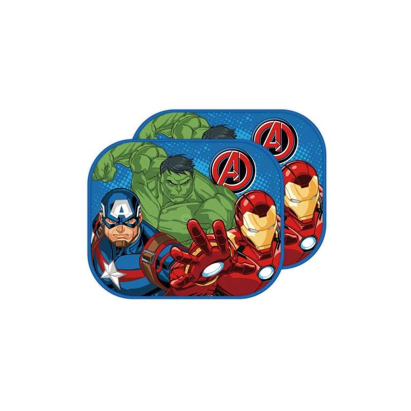 Set 2 Parasoles Coche Avengers Marvel