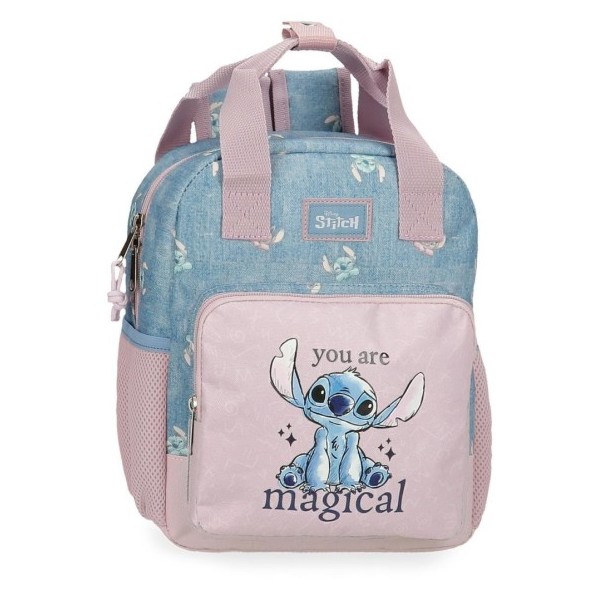 Mochila Preescolar Stitch You Are Magical 23x28x10cm.