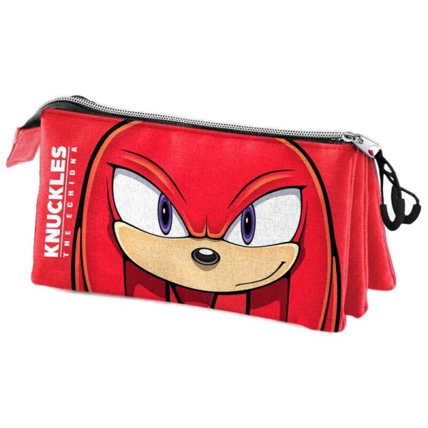 Portatodo Knuckles Sonic the Hedgehog Triple 23x8x11cm.