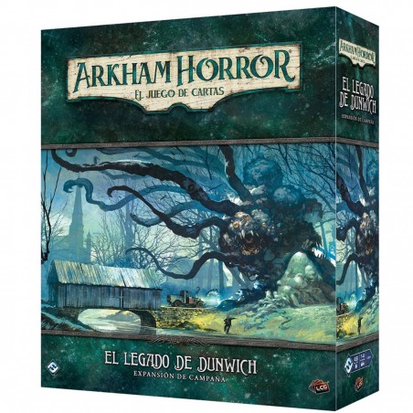 Juego de mesa arkham horror : el legado de dunwich exp. campaña pegi 14