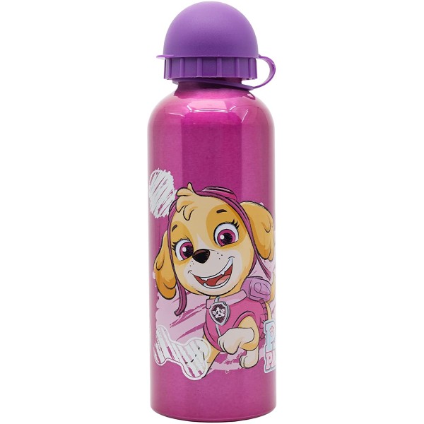 Botella Infantil Reutilizable Patrulla Canina Skye Aluminio 530ml