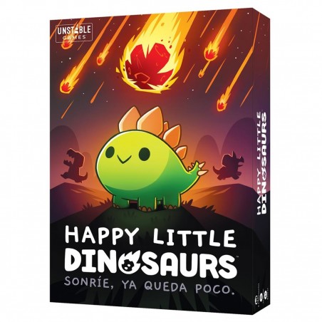 Juego de mesa happy little dinosaurs pegi 8
