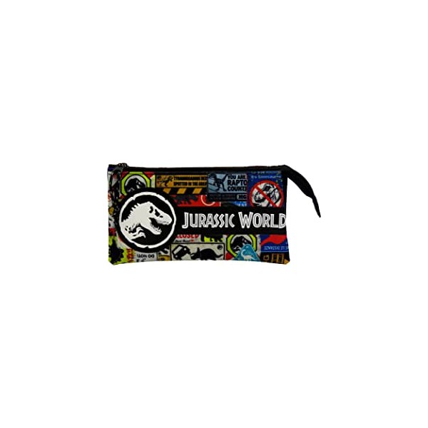 Portatodo Triple Jurassic World Danger 23x3x12cm