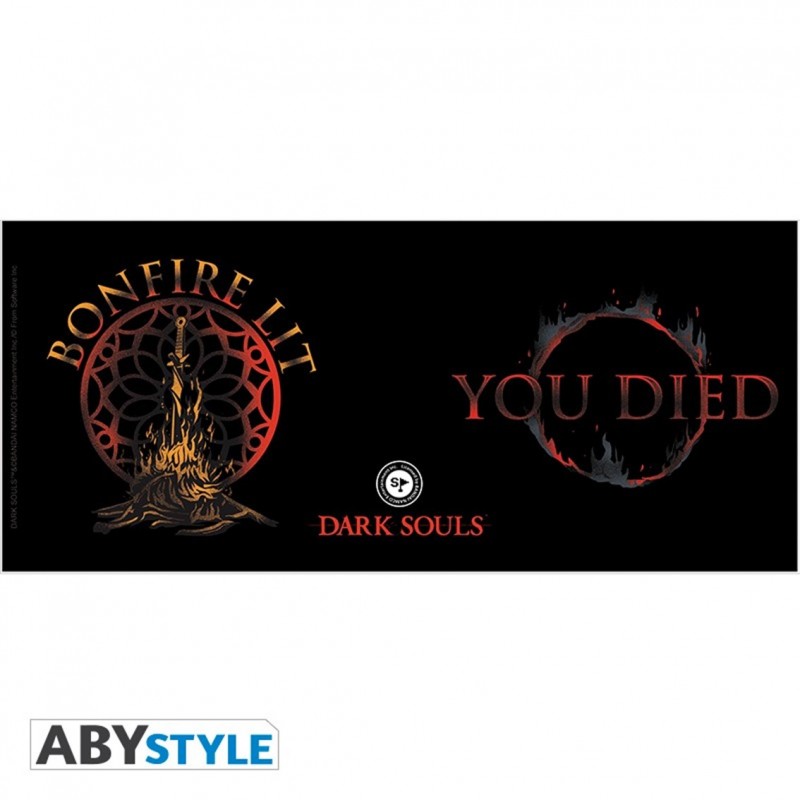 Taza abystyle dark souls - you died - bonfire lit