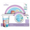 Set Plato Bowl Y Vaso Frozen Disney