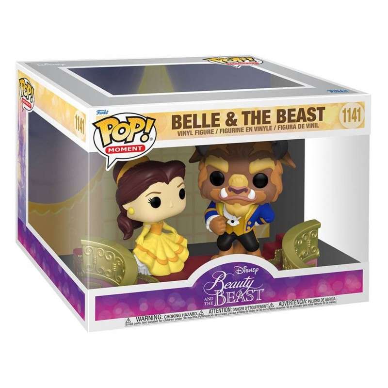 Funko pop moment pack de 2 disney la bella y la bestia bella & bestia 57588