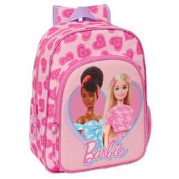 Mochila Infantil Adapt.Carro Barbie Love 26X11X34Cm
