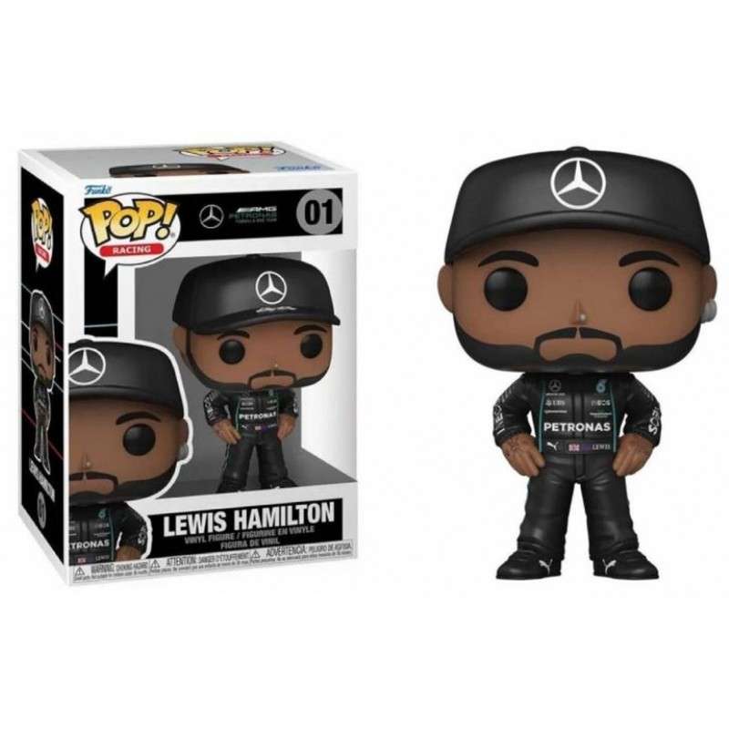 Funko pop deportes formula 1 mercedes lewis hamilton 62220