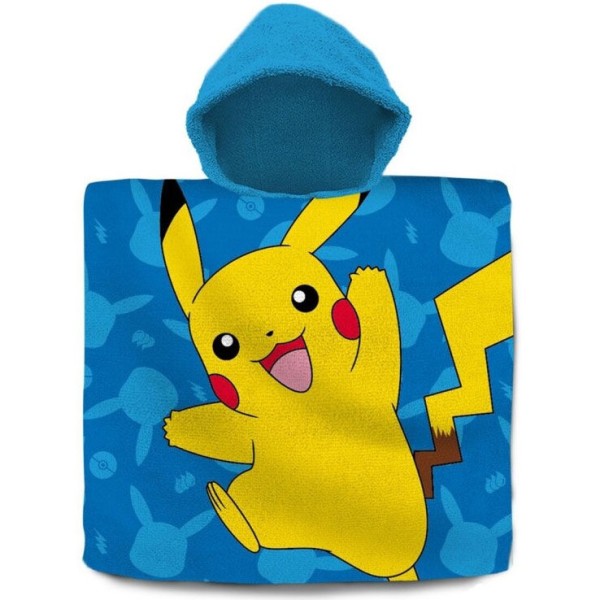 Poncho De Algodon 60X120Cm Pokemon