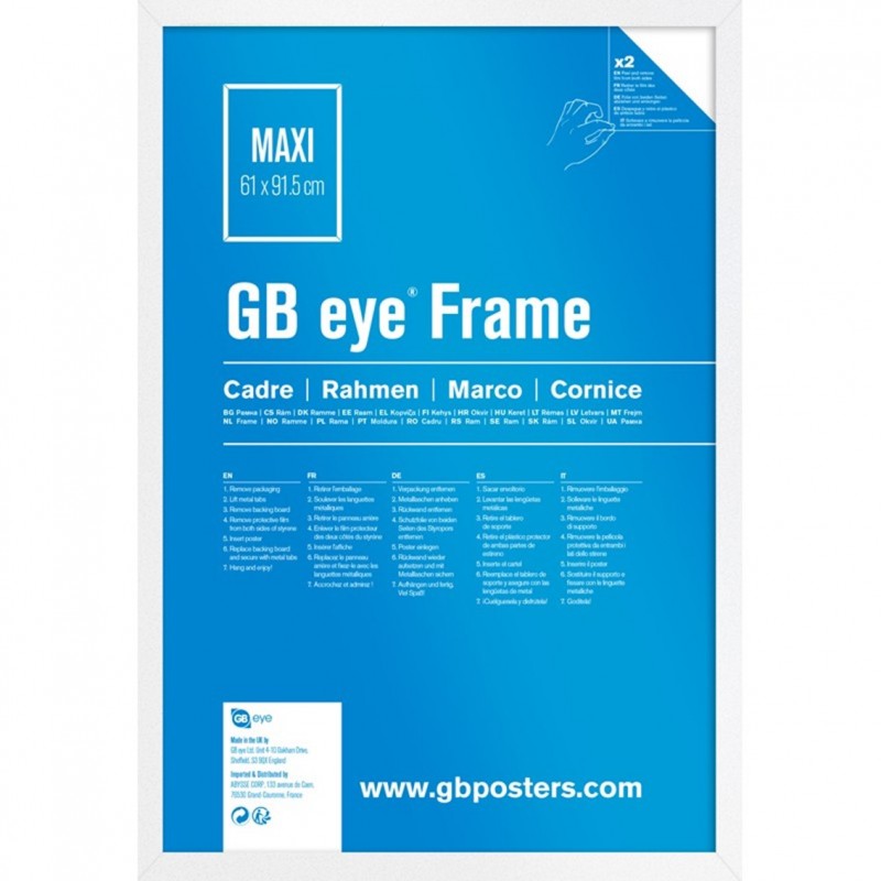 Marco gb eye mdf blanco - maxi ''91.5 x 61cm''