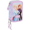 Plumier Triple 36 Pcs Frozen Believe 12.5X5.5X19.5Cm