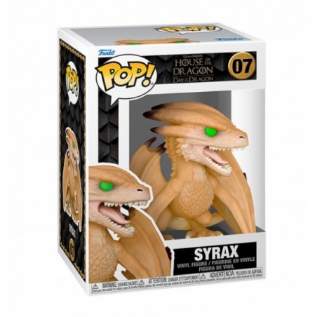 Funko pop la casa del dragon syrax 65605