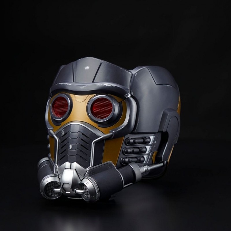 Replica hasbro 1:1 marvel legends infinty saga - casco electronico star lord