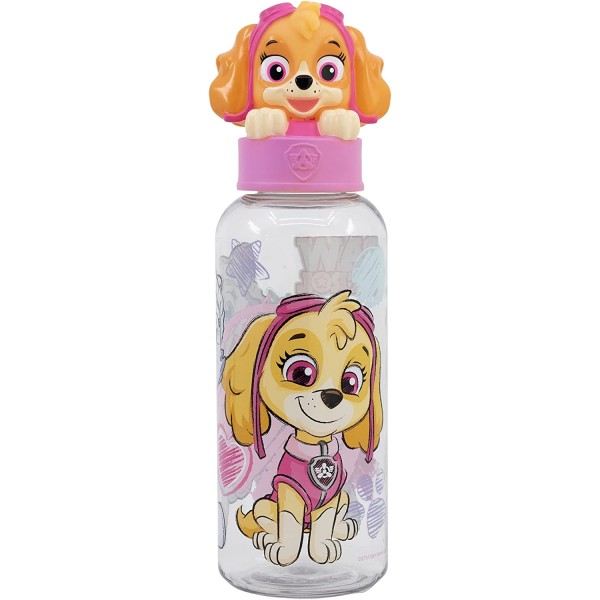 Botella Figura 3D Patrulla Canina Skye 560Ml.