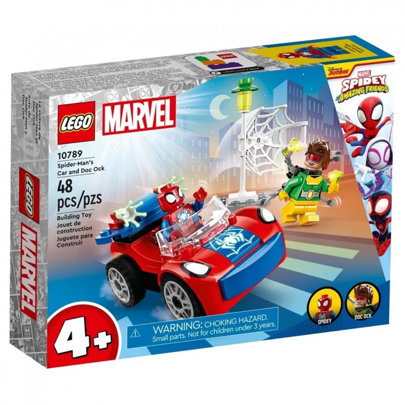 Lego marvel coche de spider - man y doc ock