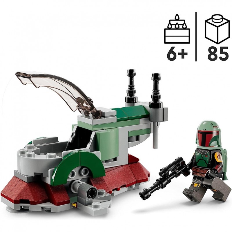 Lego star wars microfighter: nave estelar de boba fett