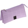 Portatodo Triple Unequal Lavanda 23.5X12X14Cm