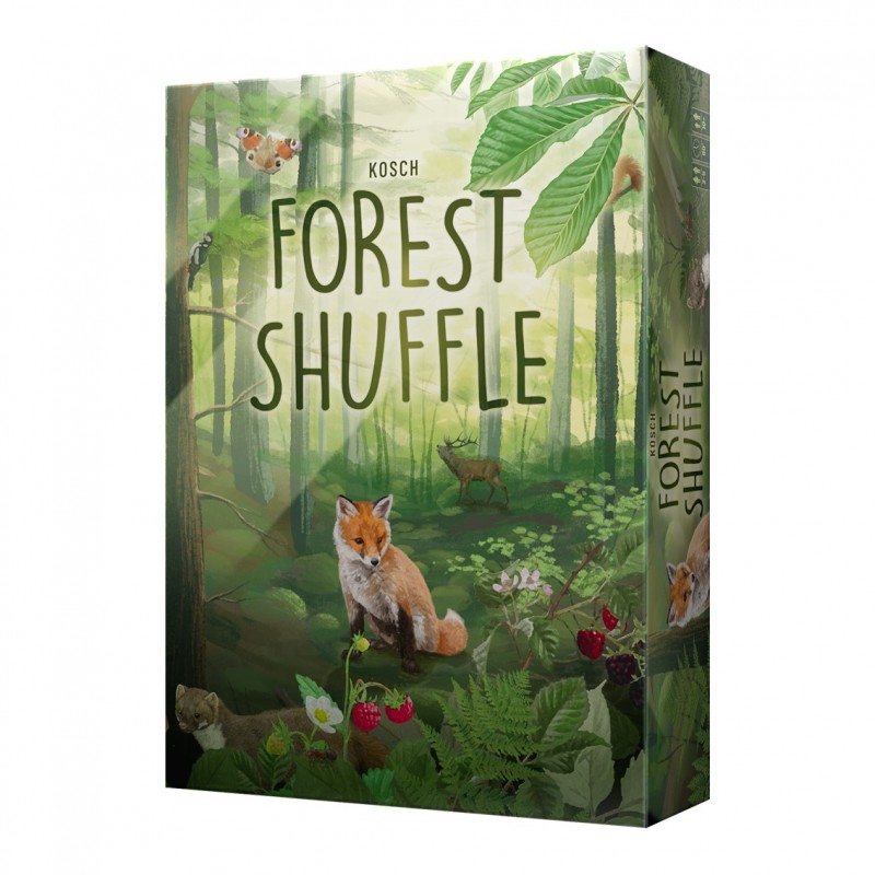 Juego de mesa forest shuffle edad recomendada 10 años