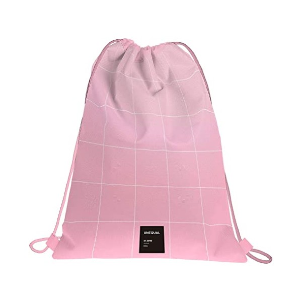 Saco Plano Unequal Rosa Claro 45.5X33.5X2Cm