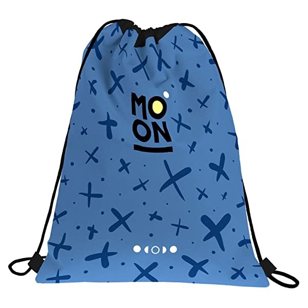 Saco Plano Moon Azul 45.5X33.5X2Cm