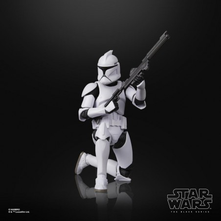 Figura hasbro star wars the black series attack of the clones phase 1 cloone trooper