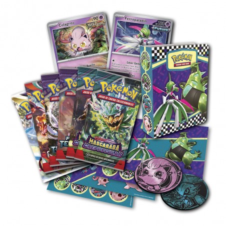 Juego de cartas pokemon tcg back to school cofre coleccionista 2024 español