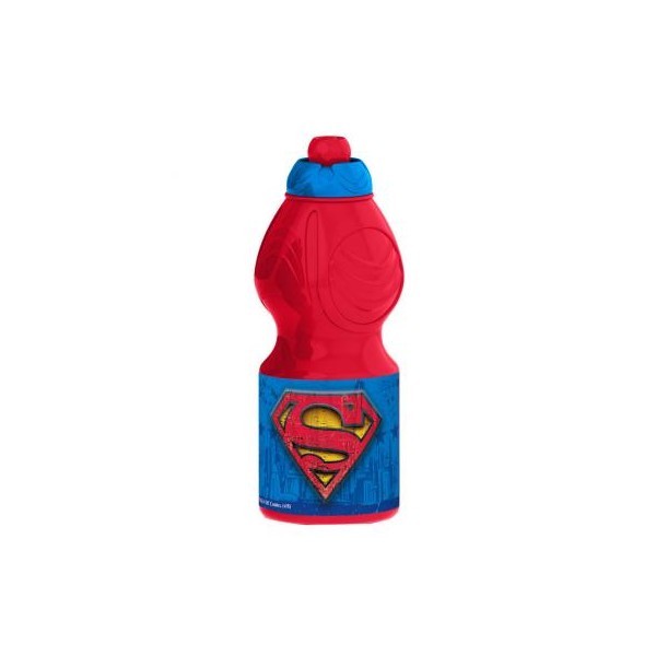 Botella Plastico Superman 400ML.