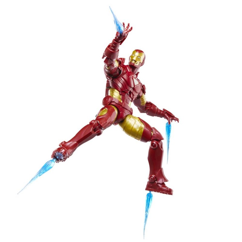 Figura hasbro marvel legends series iron man (model 20)