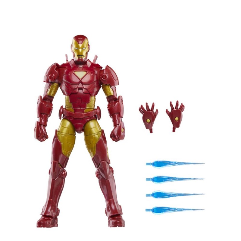 Figura hasbro marvel legends series iron man (model 20)