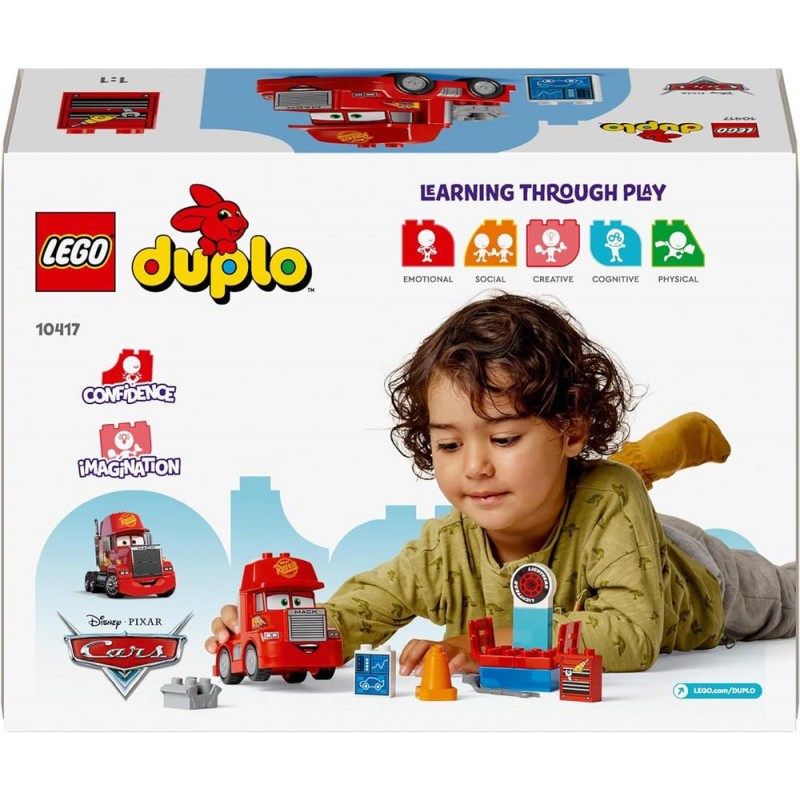 Lego duplo mack en las carreras