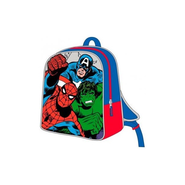 Mochila Infantil 3D Avengers 25.0 X 31.0 X 10.0 Cm