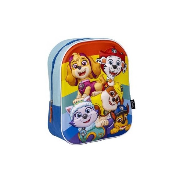 Mochila Infantil 3D Paw Patrol 25.0 X 31.0 X 10.0 Cm