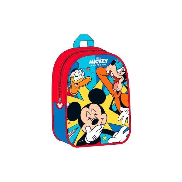 Mochila Infantil Escolar Mickey 22.0 X 10.0 X 29.0 Cm