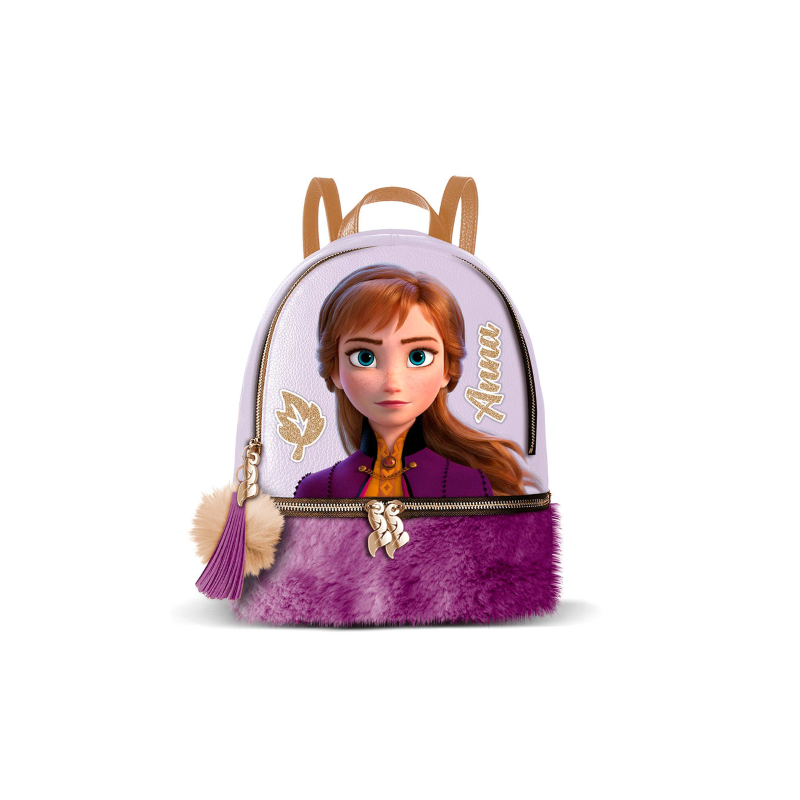 Mochila Ana Frozen Disney 2 Element 32,5x20x26,5cm.