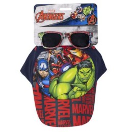 Gorra Set Gafas De Sol Avengers Marvel