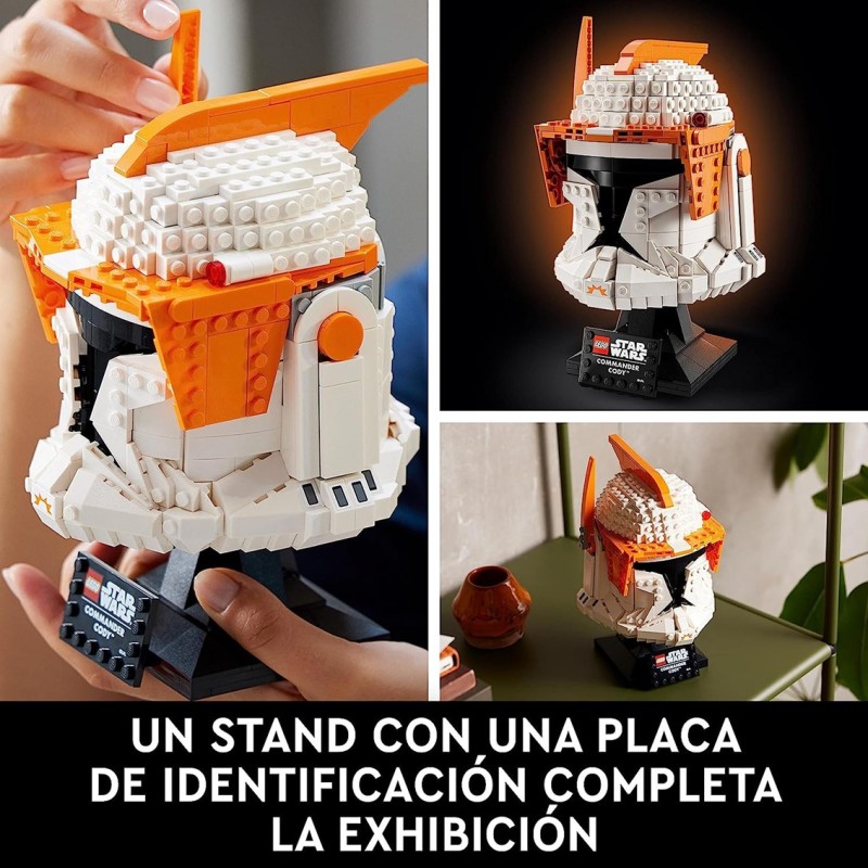 Lego star wars casco comandante clon cody