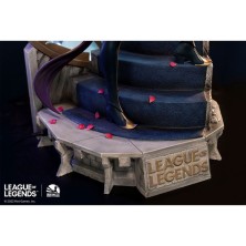 Figura league of legends estatua the grand duelist fiora laurent escala 1 - 6 edicion limitada 799 unidades