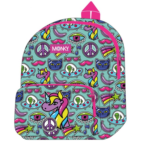 Mochila Monky Unipeace C/Bolsillo 28cm