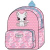 Mochila C/Bolsillo Monky Cat 28cm