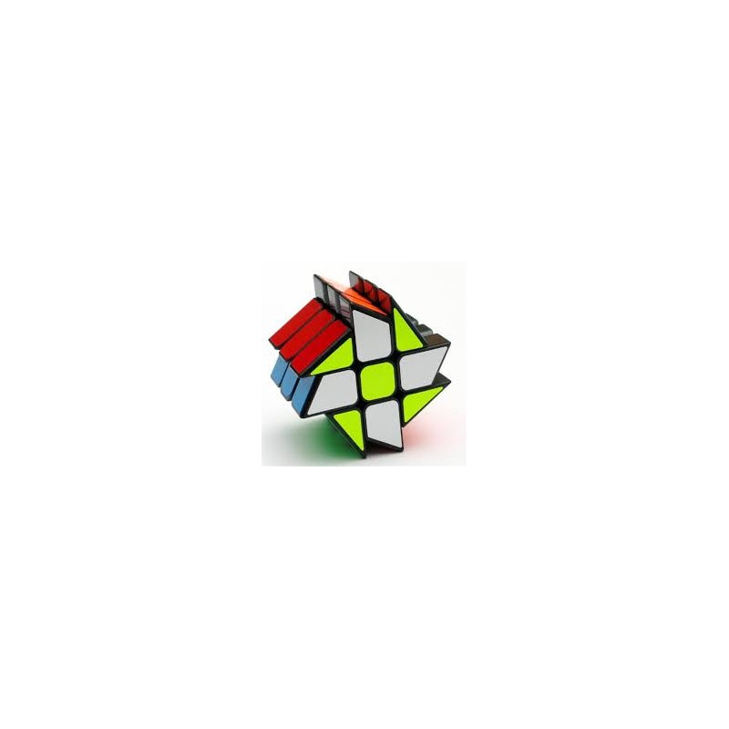 Cubo de rubik qiyi fisher 3x3 bordes negros