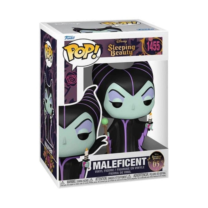 Funko pop disney 65 aniversario la bella durmiente malefica con vela 78182